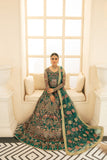 EZRA Luxury Wedding Hand Embellished Net Unstitched 3Pc Suit WD22-06 ZEENAT