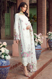 Motifz Premium Embroidered Lawn Unstitched 3Pc Suit 4422-ZAHRA