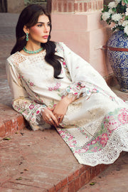 Motifz Premium Embroidered Lawn Unstitched 3Pc Suit 4422-ZAHRA