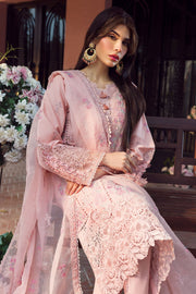Motifz Premium Embroidered Lawn Unstitched 3Pc Suit 4428-HUDA