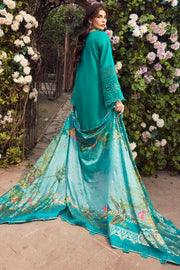 Motifz Premium Embroidered Lawn Unstitched 3Pc Suit 4430-SANOBAR