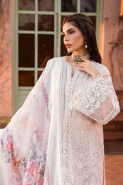 Motifz Premium Embroidered Lawn Unstitched 3Pc Suit 4431-AFREEN