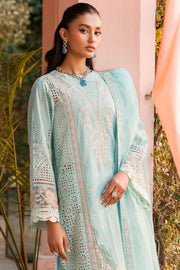 Motifz Premium Embroidered Lawn Unstitched 3Pc Suit 4438-ZOHRA