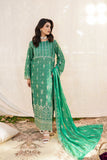 Safwa Kishmish Premium Embroidered Chikankari Lawn Unstitched 3Pc Suit SKH-07