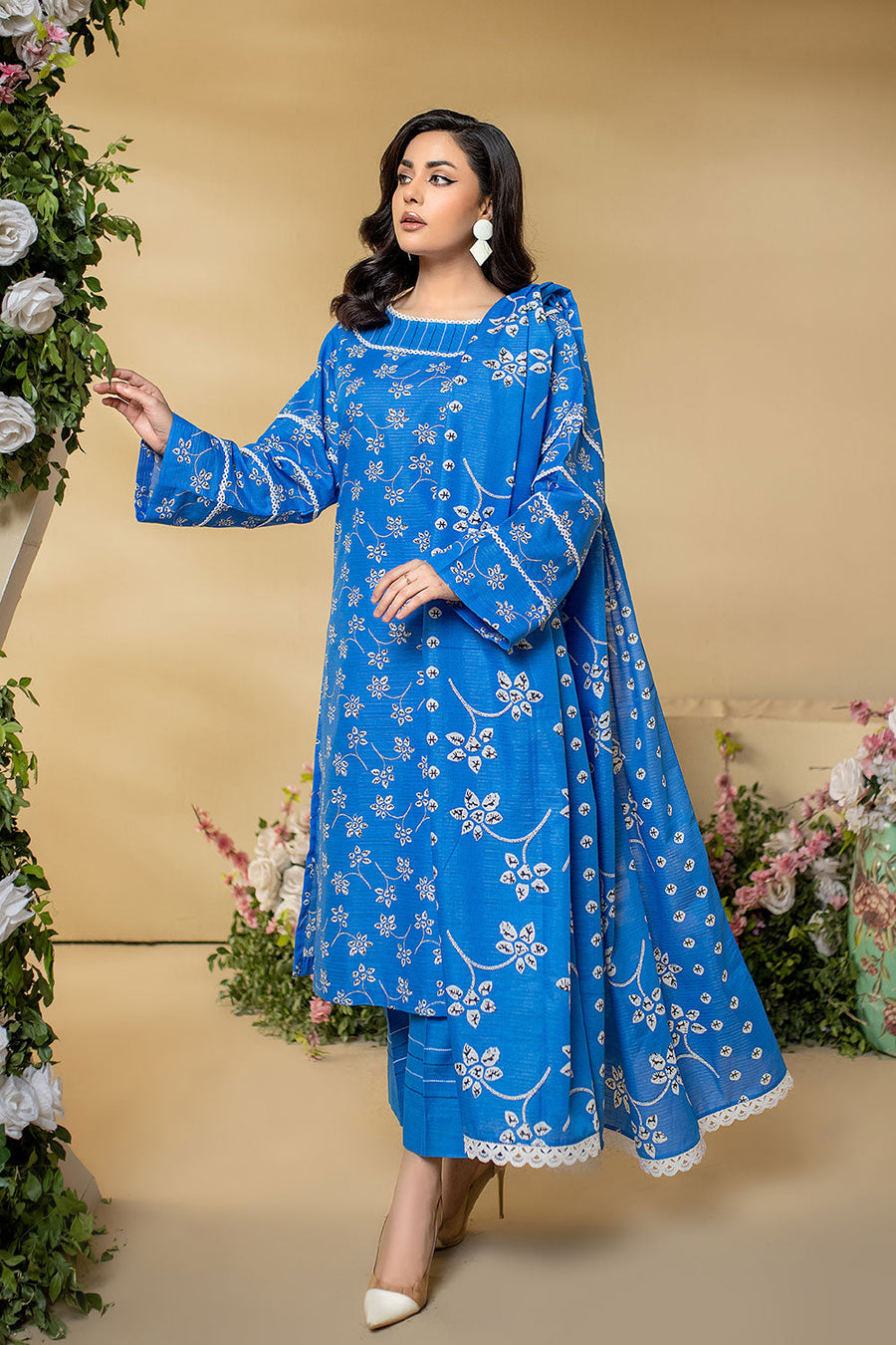 ASK-11 - SAFWA AMORA MASURI KHADDAR 3 PIECE COLLECTION