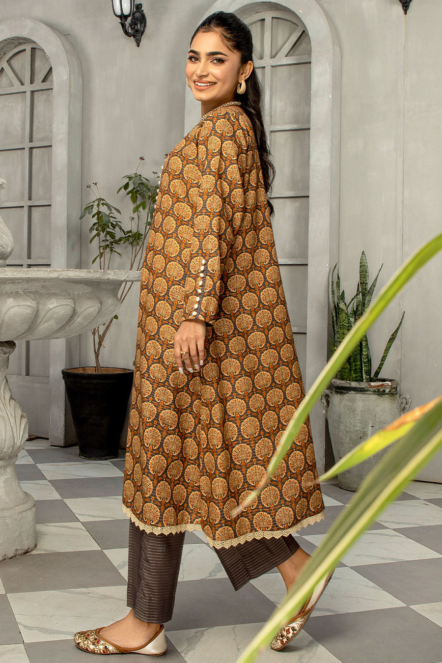 Safwa Tulip Vol-04 Printed Masuri Unstitched 2Piece Suit TZK-67