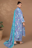 Ixora by Safwa Fine Printed Doria Lawn Unstitched 3Pc Suit ICS-22