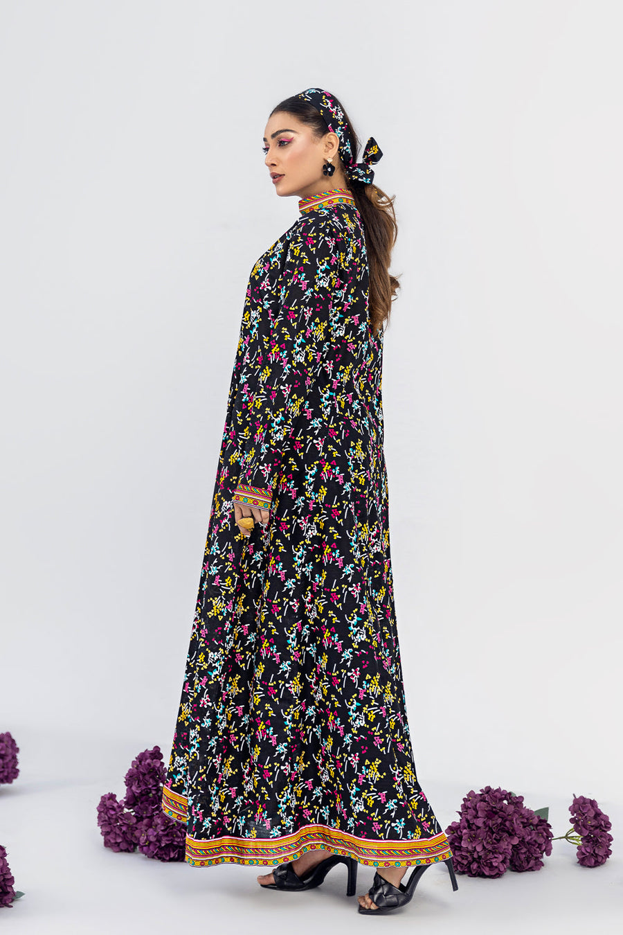Safwa Orla Unstitched Printed Lawn 2Piece Suit - OR 94