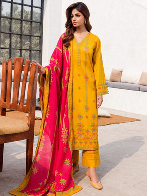 Rang by Motifz Digital Printed Lawn Unstitched 3Pc Suit 4581-Firdous