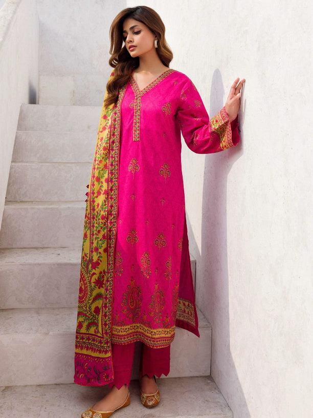 Rang by Motifz Digital Printed Lawn Unstitched 3Pc Suit 4582-Saba