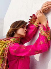 Rang by Motifz Digital Printed Lawn Unstitched 3Pc Suit 4582-Saba