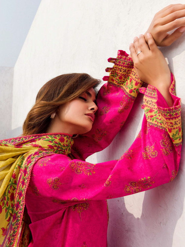 Rang by Motifz Digital Printed Lawn Unstitched 3Pc Suit 4582-Saba