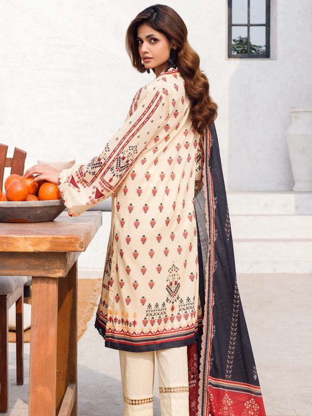 Rang by Motifz Digital Printed Lawn Unstitched 3Pc Suit 4586-Qudsia