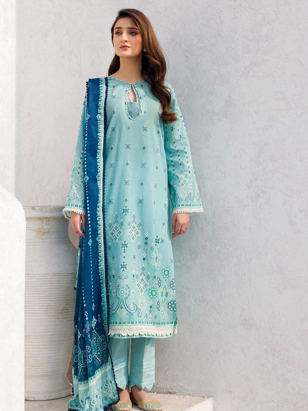 Rang by Motifz Digital Printed Lawn Unstitched 3Pc Suit 4587-Bano
