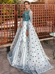 Layali Formals By Akbar Aslam Embroidered Organza Suit - SEDNA