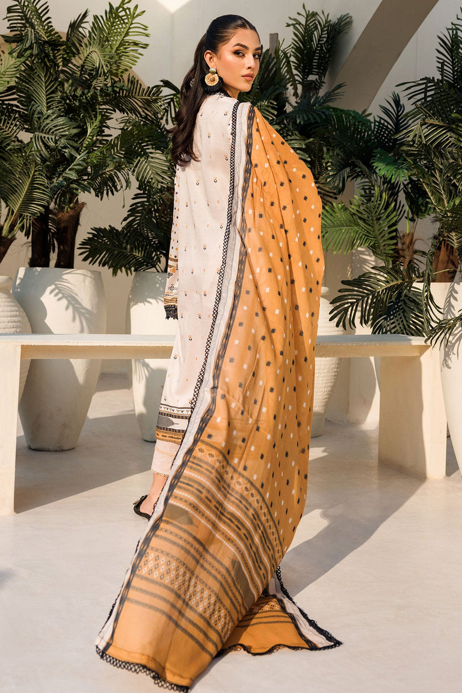 Umang by Motifz Embroidered Lawn Unstitched 3Pc Suit 4632-PURVAI