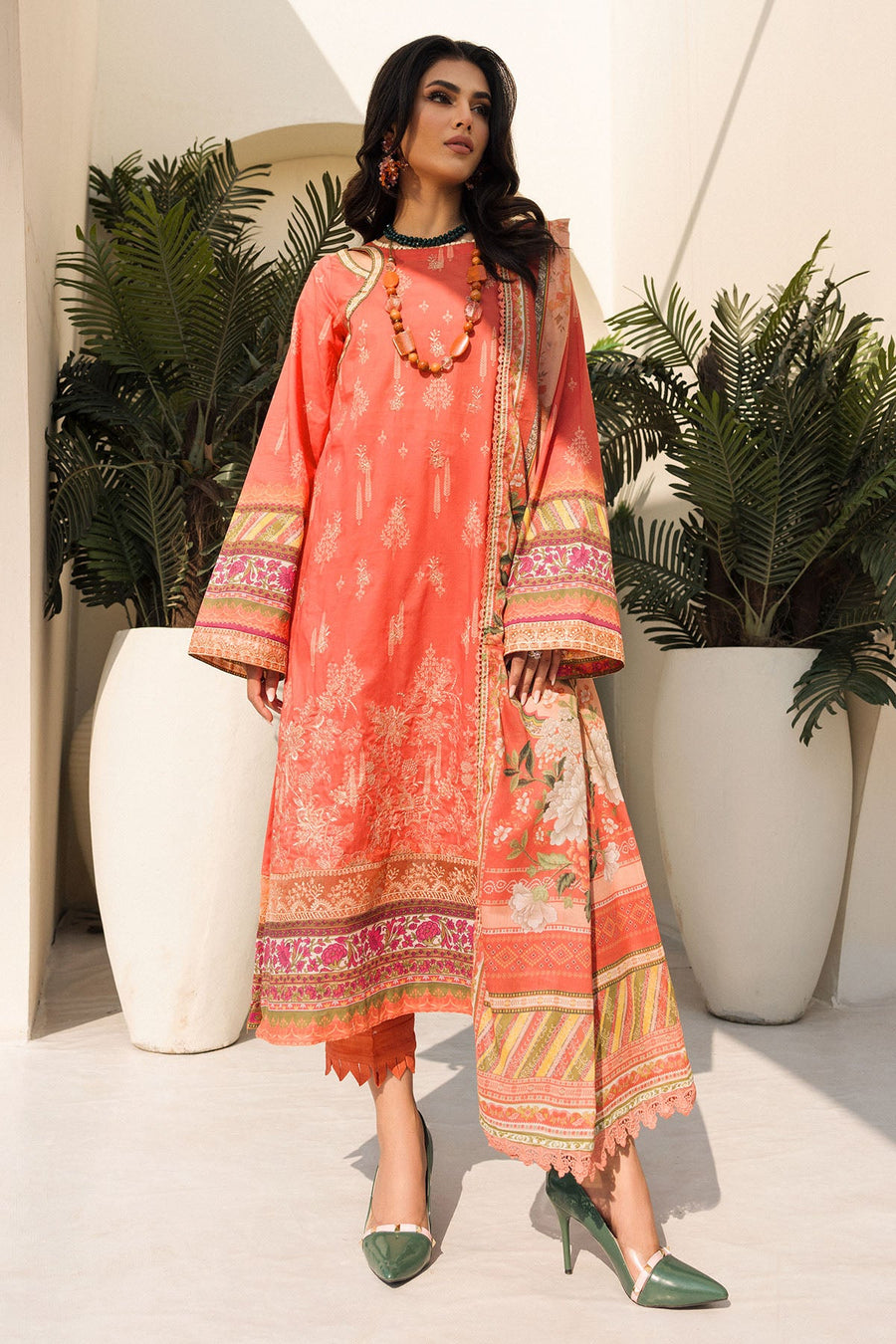 Umang by Motifz Embroidered Lawn Unstitched 3Pc Suit 4633-JUSTAJOO