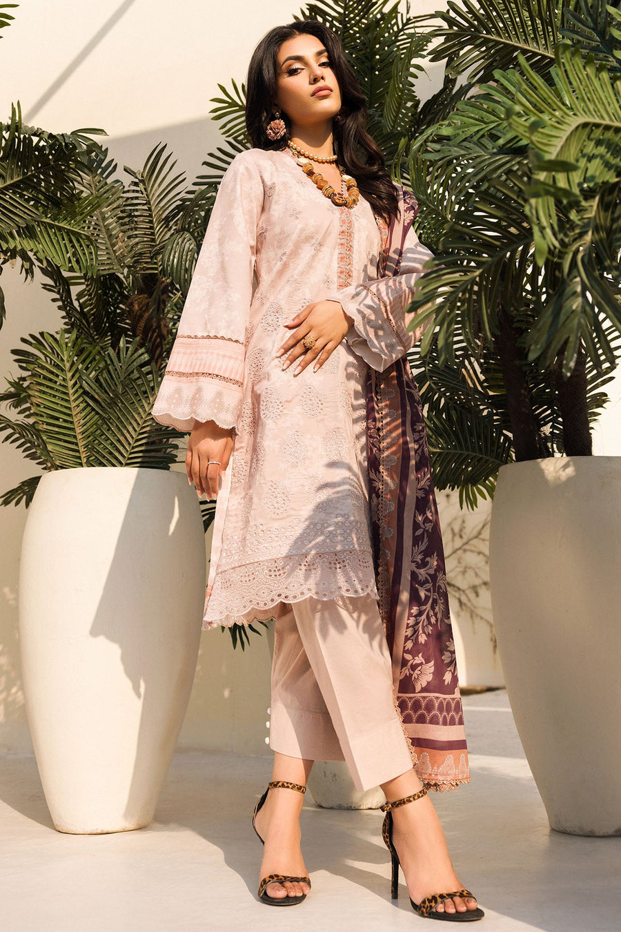 Umang by Motifz Embroidered Lawn Unstitched 3Pc Suit 4637-DELUXE