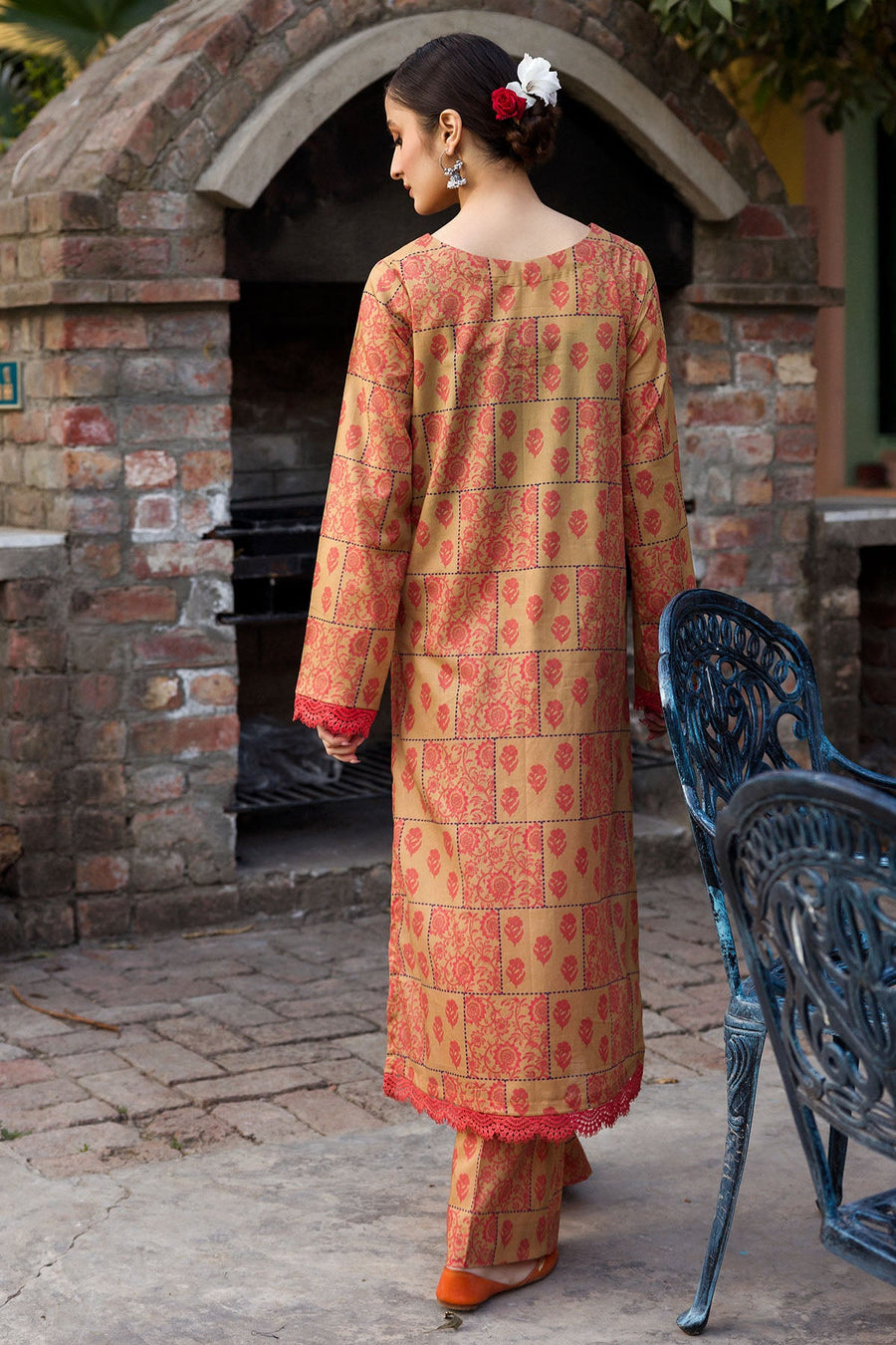 Rang by Motifz Digital Printed Lawn Unstitched 2Pc Suit 4688-ZINNIA