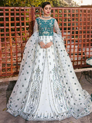Layali Formals By Akbar Aslam Embroidered Organza Suit - SEDNA