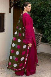 Motifz Premium Embroidered Lawn Unstitched 3Pc Suit 4701-HEER