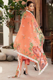 Motifz Premium Embroidered Lawn Unstitched 3Pc Suit 4709-ZOHA