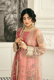 EZRA Luxury Wedding Hand Embellished Net Unstitched 3Pc Suit WD22-07 SAHIBA