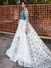 Layali Formals By Akbar Aslam Embroidered Organza Suit - SEDNA