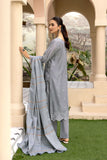 Safwa Cherie Fine Embroidered Lawn Unstitched 3Pc Suit CHS-10