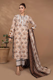 Ixora by Safwa Fine Printed Doria Lawn Unstitched 3Pc Suit ICS-23