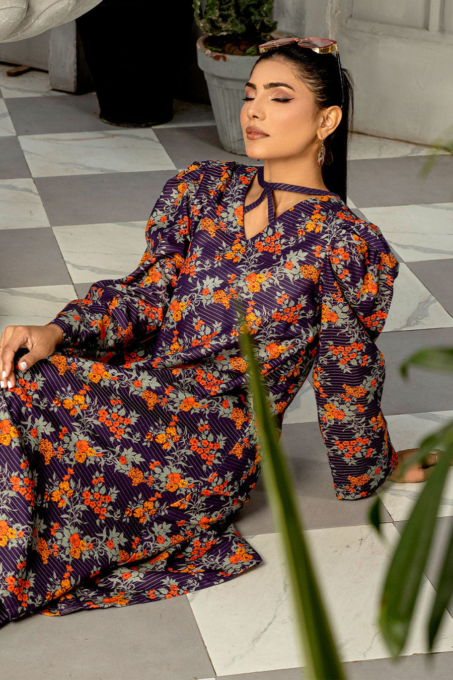 Safwa Tulip Vol-04 Printed Masuri Unstitched 2Piece Suit TZK-68