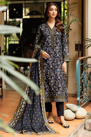 Rang by Motifz Digital Printed Linen Unstitched 3Pc Suit 4929-NOEL