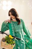 Safwa Kishmish Premium Embroidered Chikankari Lawn Unstitched 3Pc Suit SKH-07