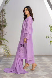 Safwa Virtue Premium Embroidered Lawn Unstitched 3Pc Suit VSC-10