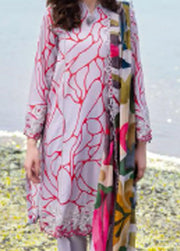 Maria.B M.Basics Embroidered Lawn Unstitched 3Pc Suit MB-04A