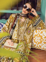 Maria B Mprints Fall Edit Unstitched Cambric 3Pc Suit MPT-1904-A