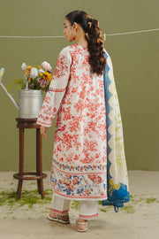 Coco by Zara Shahjahan Prints Unstitched Lawn 3Pc Suit D-04A Elvo