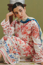 Coco by Zara Shahjahan Prints Unstitched Lawn 3Pc Suit D-04A Elvo
