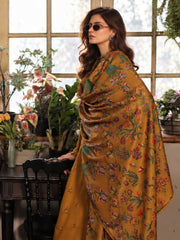 Noor by Saadia Asad Printskhaas Embroidered Linen Unstitched 3Pc Suit D-04B