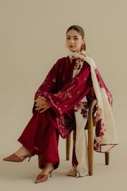 Coco by Zara Shahjahan Embroidered Lawn Unstitched 3Pc Suit 04B-YANA