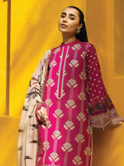 Zainab Chottani Embroidered Chikankari Lawn Unstitched 3Pc Suit D-04B Aanya