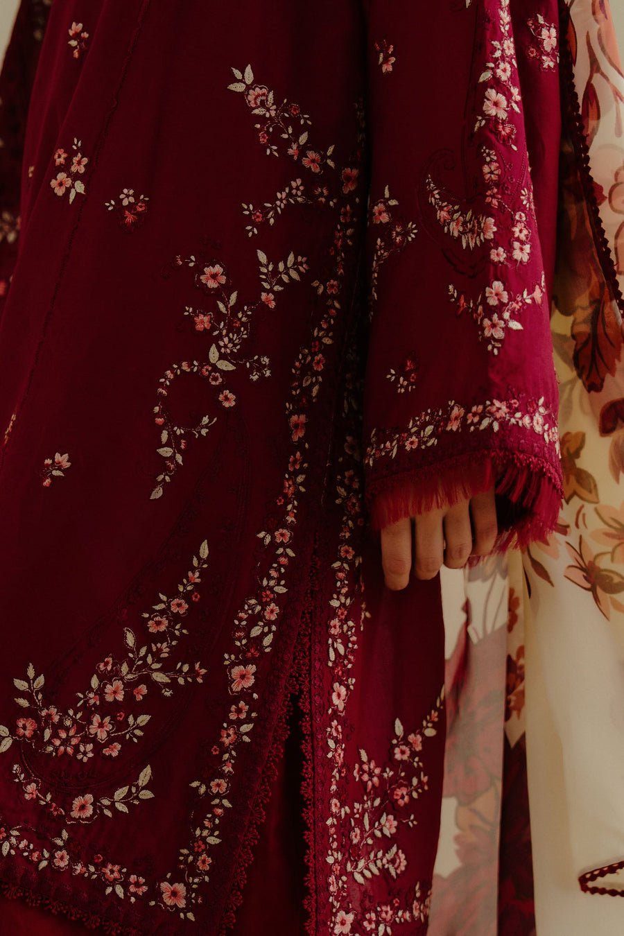 Coco by Zara Shahjahan Embroidered Lawn Unstitched 3Pc Suit 04B-YANA