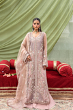 Emaan Adeel Romansiyyah Embroidered Organza Unstitched 3Pc Suit - GULRUKH