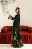 Emaan Adeel Zarposh Embroidered Velvet Unstitched 3Pc Suit - AARISH