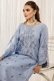 Safwa Embroidered Lawn Pret 2Pc Suit ( Shirt / Trouser ) P000566