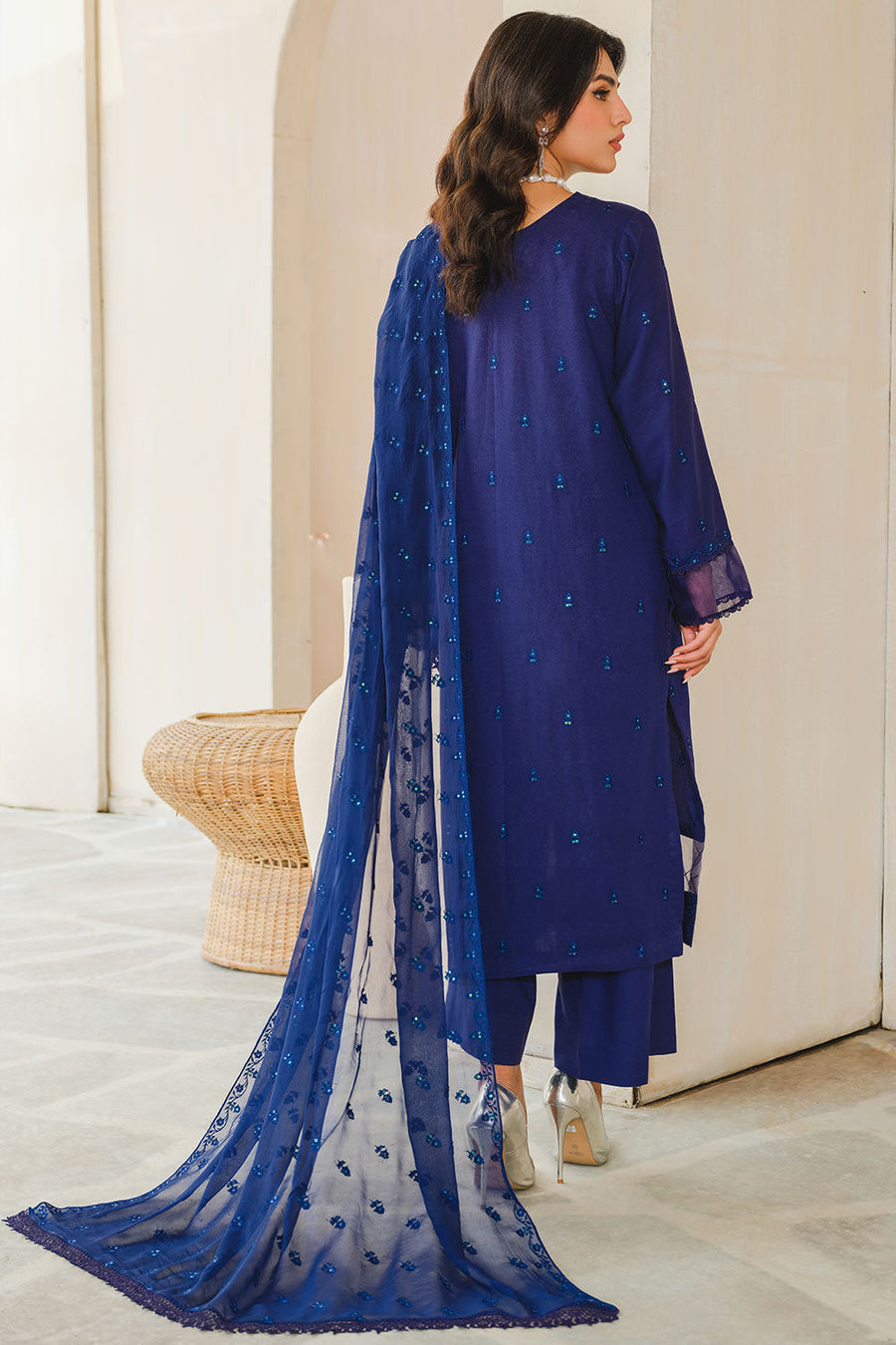 ASC-05 - SAFWA ADORE EMBROIDERED 3-PIECE COLLECTION VOL 01