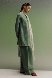 Coco Zara Shahjahan Embroidered Khaddar Unstitched 3Pc D-1B SARD