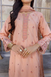 Zarya by Safwa Embroidered Viscose Unstitched 3Pc Suit ZAR-01