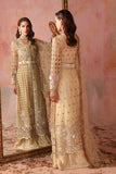 Tara by Sardinia Embroidered Organza Unstitched 3Pc Suit - Glimmer