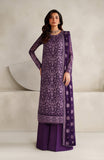 Zarif Muse Thread Embroidered Chiffon Unstitched 3Pc Suit ZE-MT-07 Sorella